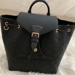 Black Lv backpack
